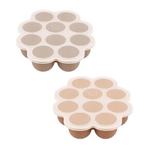 KeaBabies Silicone Baby Food Freezer Tray with Clip-on Lid - 2oz x 10 Pods Baby Food Silicone Freezer Molds, Breast Milk Freezer Tray, Dishwasher, Microwave, BPA-Free Baby Food Storage Tray