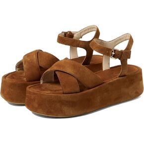 La Canadienne Kinsley Chestnut Suede EU 37 (US Women's 6-6.5) M (B)