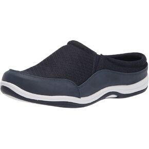 Easy Street Women's Athleisure Shoe Mule, Navy, 8.5