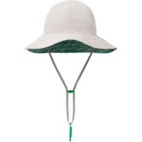 Baby Girl Sun Hat with UPF 50+ Outdoor Adjustable Beach Hat with Wide Brim Toddler Bucket Hat