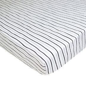 American Baby Company Fitted Pack N Play Playard Sheet 27" x 39", Soft Breathable Neutral 100% Cotton Jersey Pack and Play Sheet, Blush, for Boys and Girls, Fits Most Mini Crib Mattresses