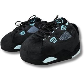 Sneaker Slippers, Blue & Black, One Size Fits Most, Indoor/Outdoor Use