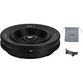 7Artisans 18mm F6.3 II APS-C Frame Manual Focus Standard Prime Lens Lens for M43 Mount Camera