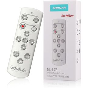 AODELAN Camera Remote Control Wireless Shutter Release for Nikon COOLPIX P1000 P950 B600 A1000 Z50 Z30 Z fc Z6 II Z7 II,Replaces Nikon ML-L7