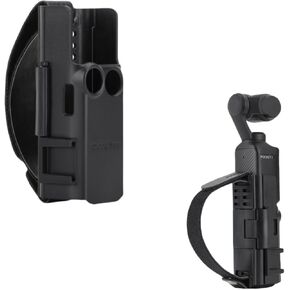 Xmipbs Pocket 3 Hand Strap Extension Handle with Cold Shoe Mount, Adjustable Wrist Strap for DJI Osmo Pocket 3, Compatible with 1/4" Thread Handle, Comfortable Grip & Hand Band for Osmo Pocket3