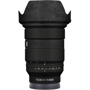 Lens Protective Film Decorative Sticker Compatible with Sony FE 24-70mm F2.8 GM II Comprehensive Protection Anti-Scratch/Anti-Wear/No-Residue/3M Materail(Circuit Board Black)