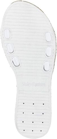 Juicy Couture Women's Slide Sandals - Glitter Bling Open Toe Sparkle Flats - Dressy Summer Casual Footwear in Saudi Arabia
