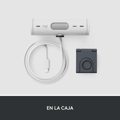 Logitech Brio 500 Full HD Webcam: تصحيح الضوء التلقائي ، التقطيع التلقائي ، المشاهدة ، ميكروفونات تقليل الضوضاء ، كاميرا الويب الخاصة بالخصوصية ، لفرق Microsoft ، Google Meet ، Zoom - Pink in Kuwait