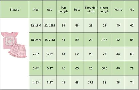 Beqeuewll Toddler Baby Girls Girls Summer Closy Bunny Short Sleeve Shirt Shirt Plaid Shirts 2pcs مجموعات الفتيات in Kuwait