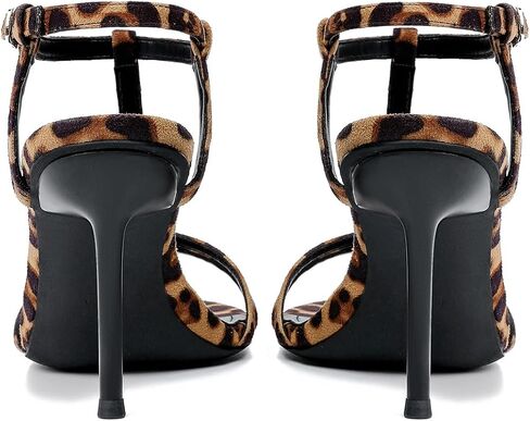 Mostrin Strappy Heels for Women Round Open Toe Lace Up Heeled Sandals Ankle T Strap Stiletto High Heels Dress Shoes in Saudi Arabia