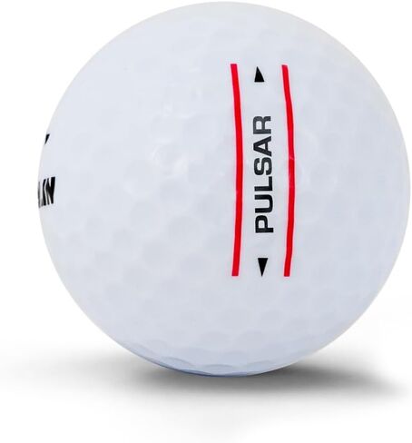 Nitro Elite Pulsar Tour-Level 3-Piece Urethane Glossy White Golf Ball- 12 pk in Saudi Arabia