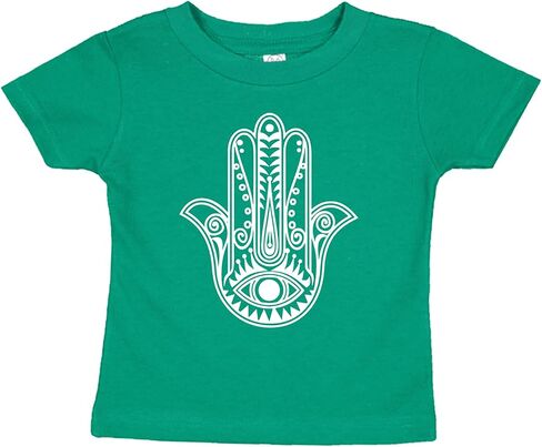 Hamsa Hand Baby Tee Shirt Assorted Colors (6M 12M 18M 24M) in Kuwait