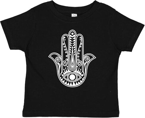 Hamsa Hand Baby Tee Shirt Assorted Colors (6M 12M 18M 24M) in Kuwait