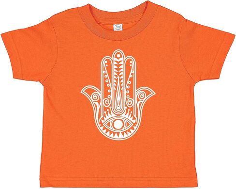 Hamsa Hand Baby Tee Shirt Assorted Colors (6M 12M 18M 24M) in Kuwait