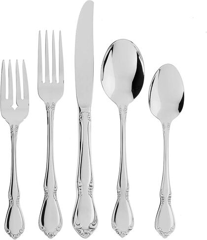 Oneida Baby/Child Chateau 6-Piece Progress Flatware Set, Silver in Kuwait