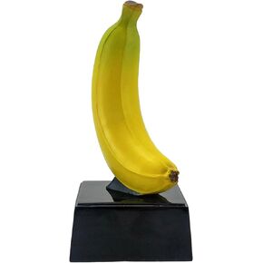 Decade Awards Banana Trophy - 7 Inch Tall | Celebrate Your Ace with This Second to None, Top Banana Award | Great Recogition for Everyone - Engraved Plate on Request