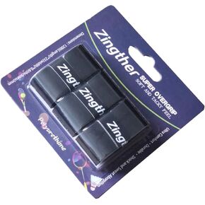 شريط قبضة مضرب تنس احترافي للغاية من Zingther يمسك أيضًا بمضرب كرة الريشة/كرة المضرب/مضرب الاسكواش، ومضرب البيسبول/الكريكيت ومجداف كرة البيسبول in Kuwait