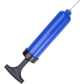 Pump and Needle Comfortable Handle with Metal Rod Suitable for Soccer Basketball Football Ball and Balloon