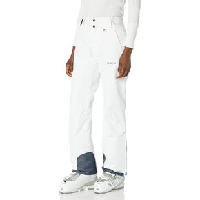 Arctix Women's Insulated Snow Pants, White, Small Short