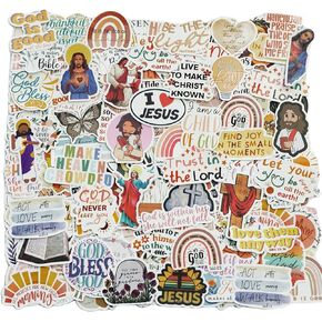 150 قطعة من ملصقات آية الكتاب المقدس، ملصقات يسوع، ملصقات مسيحية لليوميات، لوازم مذكرات دراسة الكتاب المقدس، ملحقات الكتاب المقدس، هدايا مسيحية، ملصقات الكتاب المقدس لزجاجات المياه للفتيات والأطفال in Kuwait