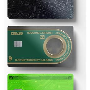 4 x Reverse Credit Card Skin in Four Colors - Credit Card Sticker to use as Credit Card Skin - Debit Card Sticker for use as Debit Card Skin - Card Stickers for Debit Cards - Debit Card Cover