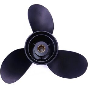 Aluminum Alloy Propeller 8.9x8.3 for Tohatsu for Nissan 3B2-W64517-1 3B2W645171M 3B2-B64517-0 3B2B645170M 8HP 9.8HP/for Mercury 9.9HP 8HP 48-895183A10/ for Evinrude Johnson OMC 0766545 Outboard Engine