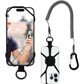 Phone Lanyard iPhone Tether, Cell Phone Lanyard Phone Tether Anti Theft Phone Strap, Phone Leash
