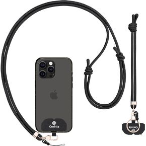 Universal Phone Lanyard Strap: Adjustable Cell Phone Lanyard Crossbody with Phone Wrist Strap & Phone Tethers