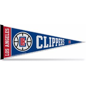 Rico Industries NBA Basketball Exclusive 12" x 30" Felt Wall Décor Pennant - Great for Home/Bed Room/Man Cave Décor