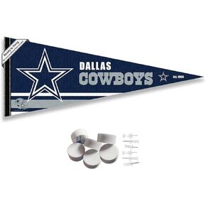 Dallas Cowboys Pennant Banner and Wall Tack Pads