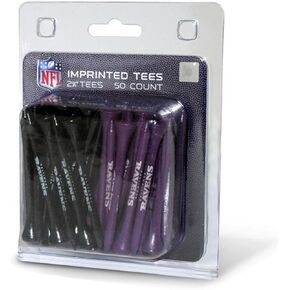 Team Golf NFL Adult-Unisex Pack of 50 Golf Tees