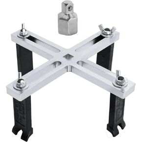 Universal Fuel Pump Removal Tool, 4 Jaws Adjustable Fuel Tank Lock Ring Wrench Tool Fuel Pump Sender Remover