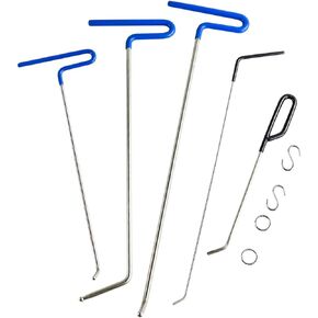 WHDZ Paintless Dent Repair Tools Car Dents Removal Rods Kit with Tips Repair Set for Auto Body Removal of Hail Dents