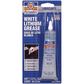 Permatex 80345-12PK White Lithium Grease, 1.5 oz. (Pack of 12)