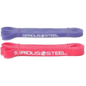 Serious Steel 41" Assisted Pull-up Band, Heavy Duty Resistance Band Sets, Stretching, Powerlifting, Resistance Training and Pull Up Assistance Bands