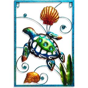 Metal Seahorse Wall Decor Seahorse Wall Art Metal Wall Sculpture Hanging Ocean Decorations Home Wall Decor Garden Fence Living Room Indoor Outdoor in Kuwait