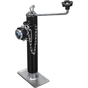 TCE ATR39003U-1 Torin Weld on Pipe Mount Swivel Trailer Jack: 2000 LBs Capacity, Black