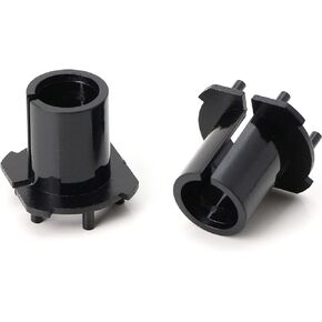 iJDMTOY Replace/Upgrade Light Bulb Retainer Adapter Holders, Compatible with Mazda 3 5 6 MX-5 CX-7 RX-8 Halogen Lighting Upgrade