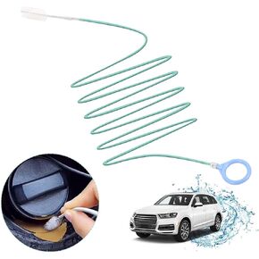 Car Sunroof Drain Cleaning Tool,118 Inch Extra Long Drain Cleaning Brush Flexible Drain Cleaning Tool for Car Sunroof,Windshield Wiper,Fridge Drain