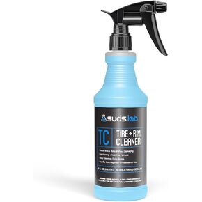 منظف ​​الإطارات والحواف من Suds Lab TC، محلول تنظيف رغوي خالٍ من الأحماض، آمن لجميع اللمسات النهائية، غسول تفاصيل السيارة المنزلية