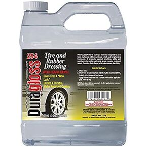 Duragloss 254 Automotive Tire and Mat Dressing - 0.5 Gallon , GRAY