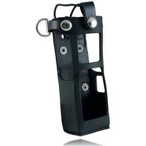 Boston Leather 5613RC-1 Custom Firefighter's Radio Holder for Motorola APX 7000 - Black