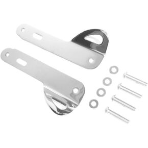 2014-2023 Chrome Tie Down Ring Clip Rings Bracket Mount Hardware Kit Harley Davidson Touring Street Glide Special Electra Ultra Classic Limited Low CVO # 93500011 Strap Brackets Secure Trailer Hauling