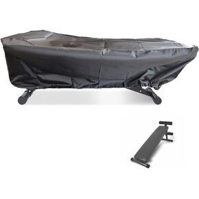 J&C Sit-up Bench Cover Dust-proof Weight Bench Cover Waterproof Outdoor Sit-up Board Cover Workout Bench Cover Weight Bench Cover Outdoor Cover for Exercise Bench Incline Bench Cover