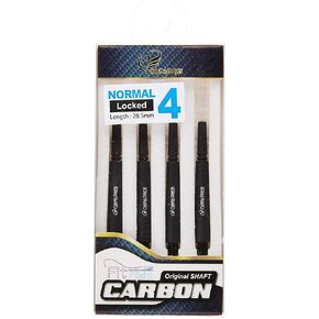 NineDartOut.us Fit Shaft Carbon - Normal Locked #4 in-Between Long (28.5mm)