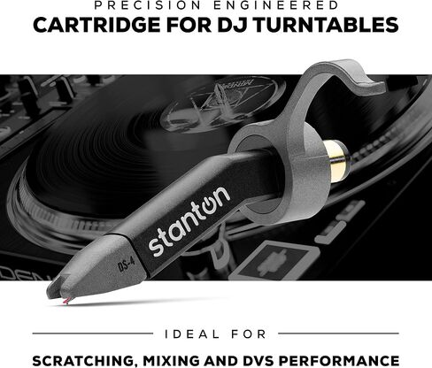 Stanton DS4-Precision Engineered DJ Cartridge for Turntables-Perfect for Scratching, Mixing and DVS (DS4) in Saudi Arabia