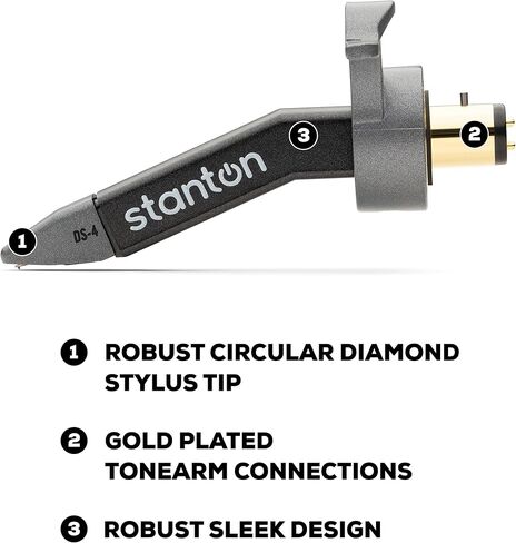 Stanton DS4-Precision Engineered DJ Cartridge for Turntables-Perfect for Scratching, Mixing and DVS (DS4) in Saudi Arabia
