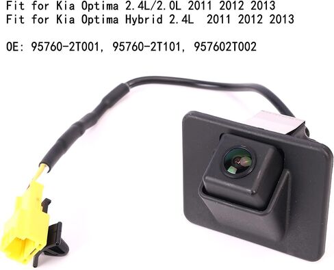 كاميرا احتياطية 95760-2T001 لسيارة Kia Optima 2011 2012 2013، كاميرا احتياطية عكسية لمساعد الرؤية الخلفية لسيارة Optima 2.0L وOptima Hybrid 2.4L OE# 95760-2T002,957602T101 in Saudi Arabia