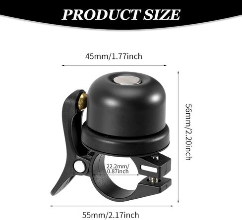 Bike Bell for Apple AirTag, Bicycle Bell for Road Mountain Bike Handlebars, Bike GPS Tracker Anti Theft Protection, Mountain Bike Accessories in Saudi Arabia
