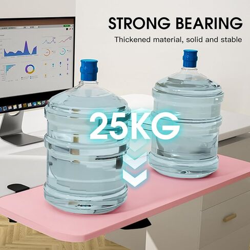 clamp on Desk Extender, Foldable Keyboard and Mouse Tray for Office Desk Extension, Ergonomic Desktop Stand for Typing and Mouse Operation 25.6 inches x 9.8 inches in Kuwait